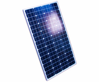 100 Watt Solarpanel mit 12V Spannung