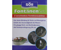 Sll Fontnenset fr Teichpumpen