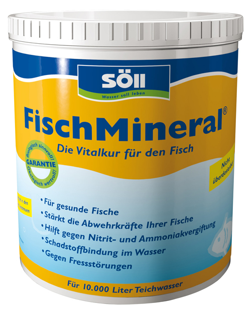 Mit Sll Fischmineral untersttzen Sie die Gesundheit der Fische