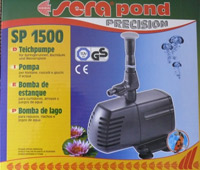 Pumpe für Wasserspiele Sera SP 1500