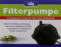 Filterpumpe Sll SFP 1500 fr kleine Teichfilter