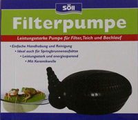 Sll Filterpumpe fr mittlere Teiche