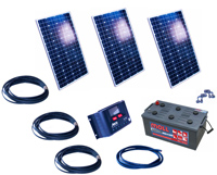 Solar Inselanlage Profi Koi 12V 300W