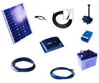 Solarpumpe mit Akku 700 Sanke