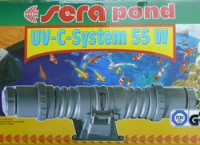 UVC System Sera Pond 55 Watt gegen Algen fr Teiche bis 50000 Liter