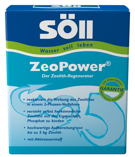 Zeospeed mit Zeopower von Sll reaktivieren um Phosphat zu binden